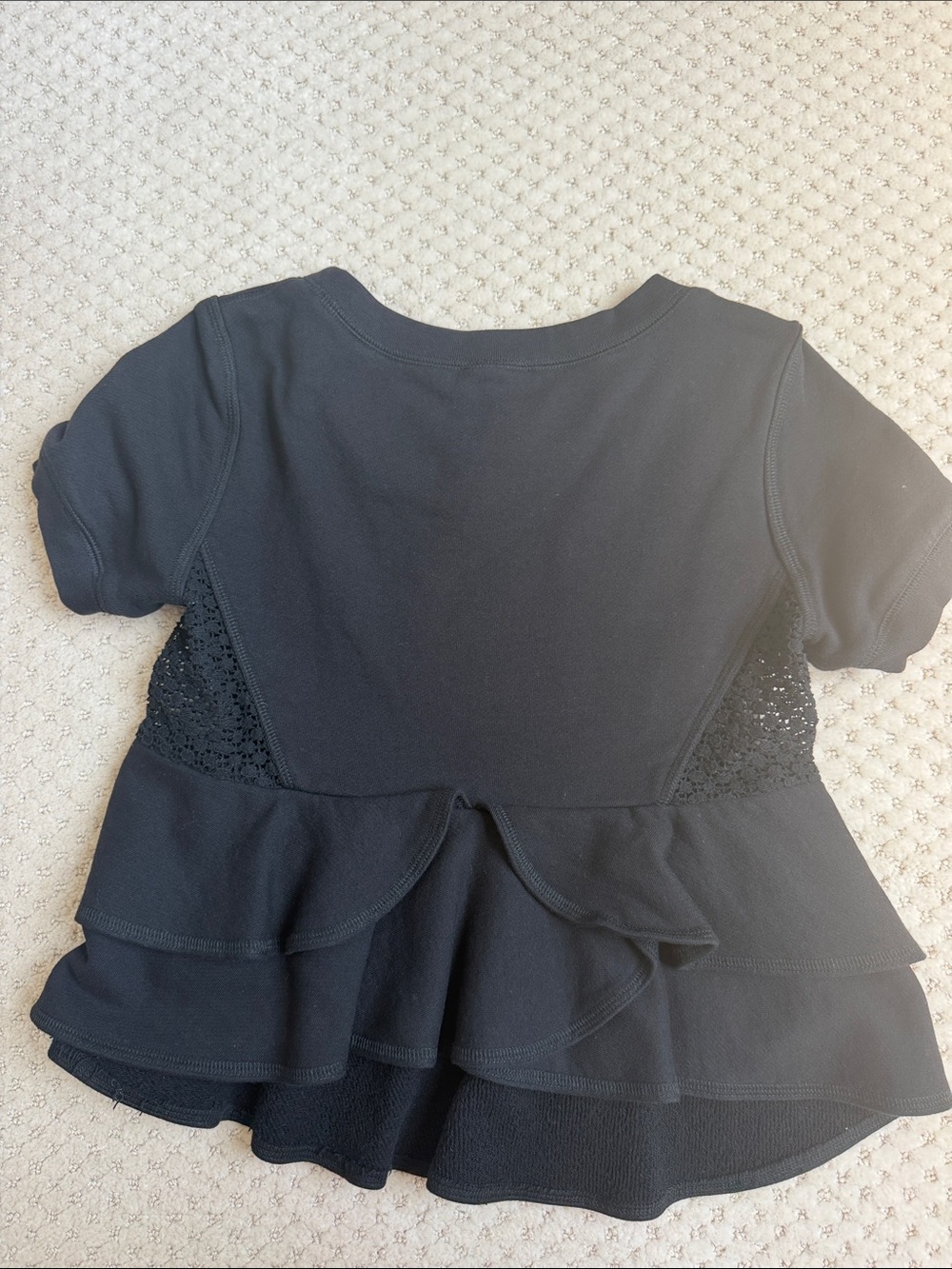 Sea Ruffle Top - Picture 3 of 3